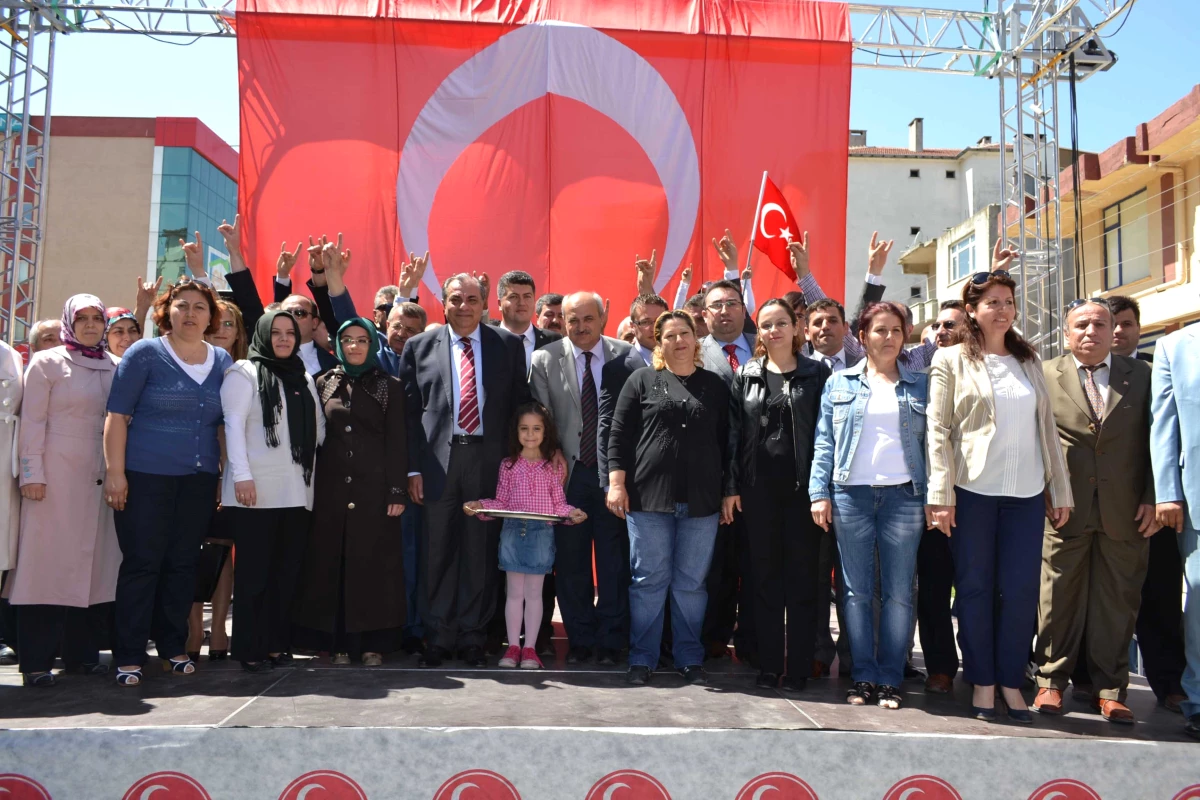 MHP İlçe Teşkilat Binası Törenle Açıldı