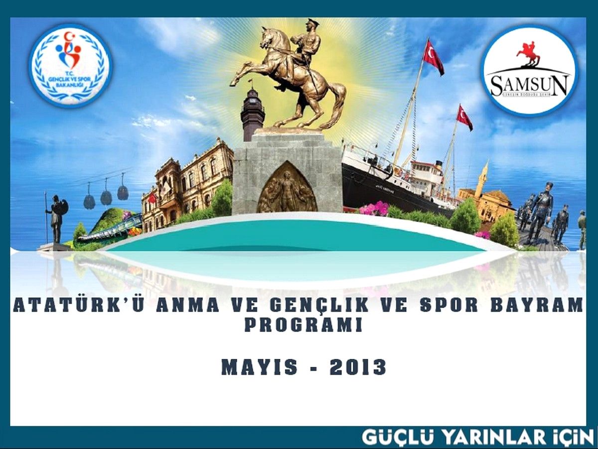 Samsun\'da 19 Mayıs Kutlamaları 33 Gün Sürecek