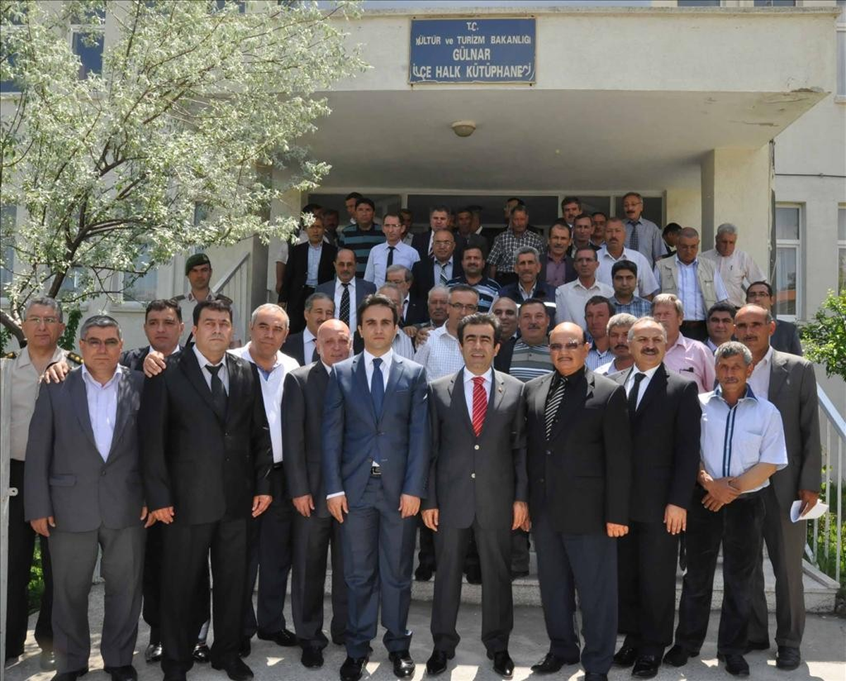 Vali Güzeloğlu, Gülnar İlçesini Ziyaret Etti
