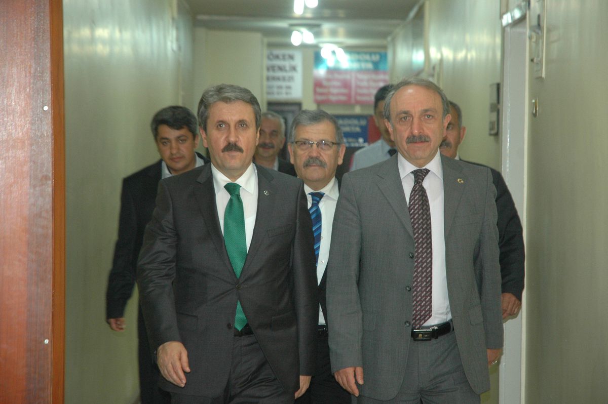 BBP Genel Başkanı Destici'den Ervak'a Ziyaret