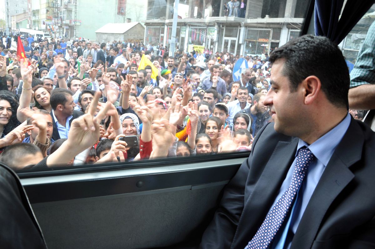 Demirtaş Yüksekova'da Halka Seslendi