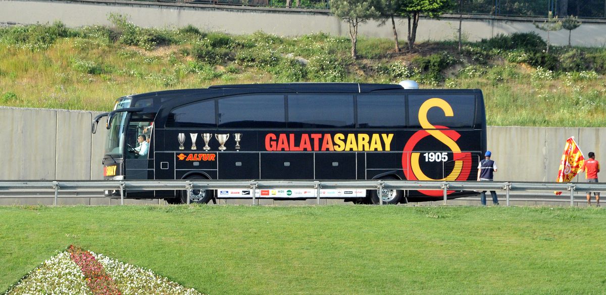 Galatasaray Coşkuyla Uğurlandı
