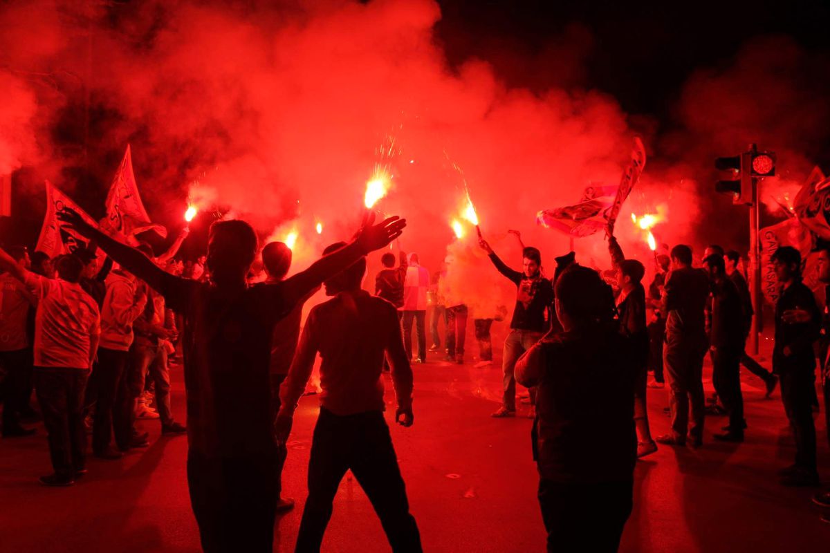Galatasaray\'ın Galibiyet Coşkusu
