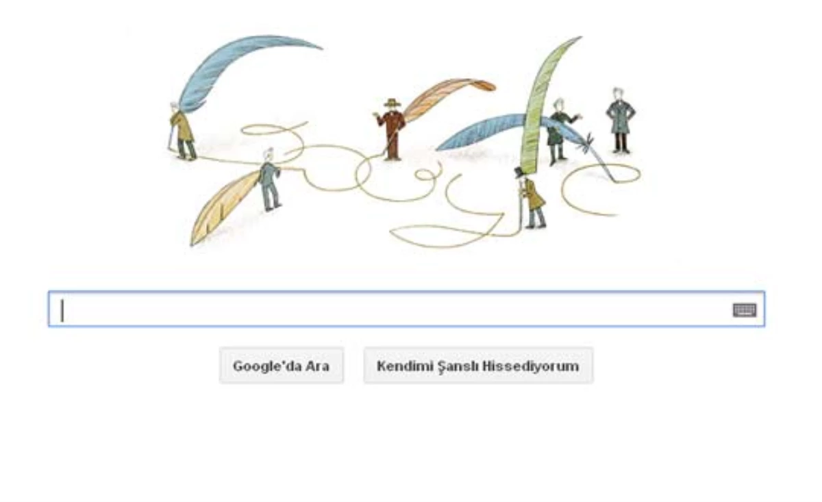 Google Søren Kierkegaard Unutmadı ve 200. Doğum Gününde Doodle Yaptı