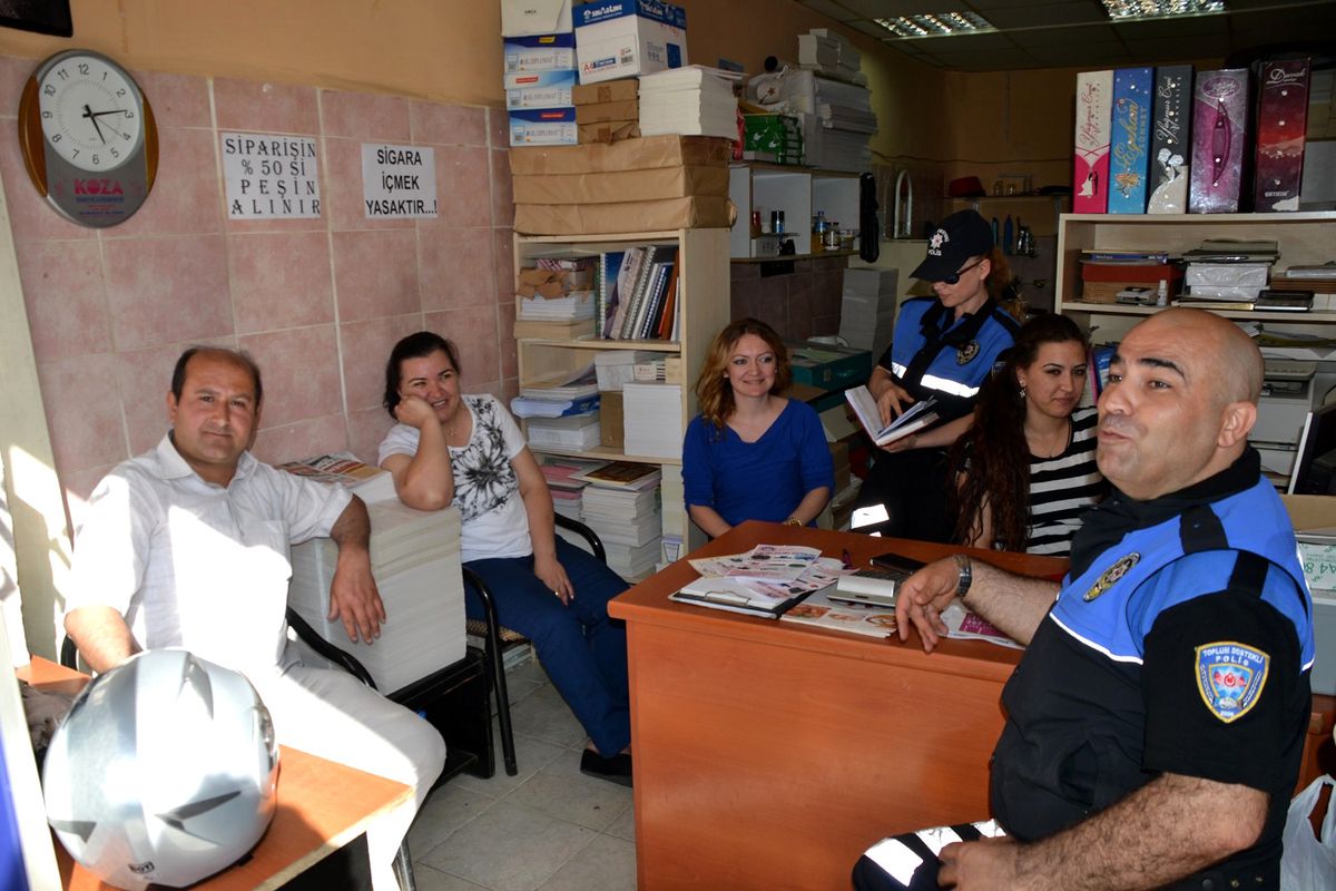 Güvenlik Kamerasına Esnaftan Onay