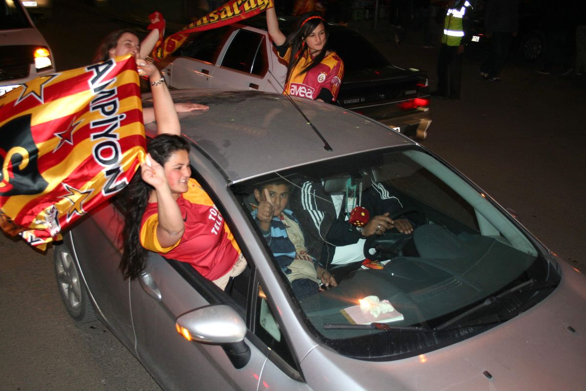 Kars\'ta Galatasaray Coşkusu