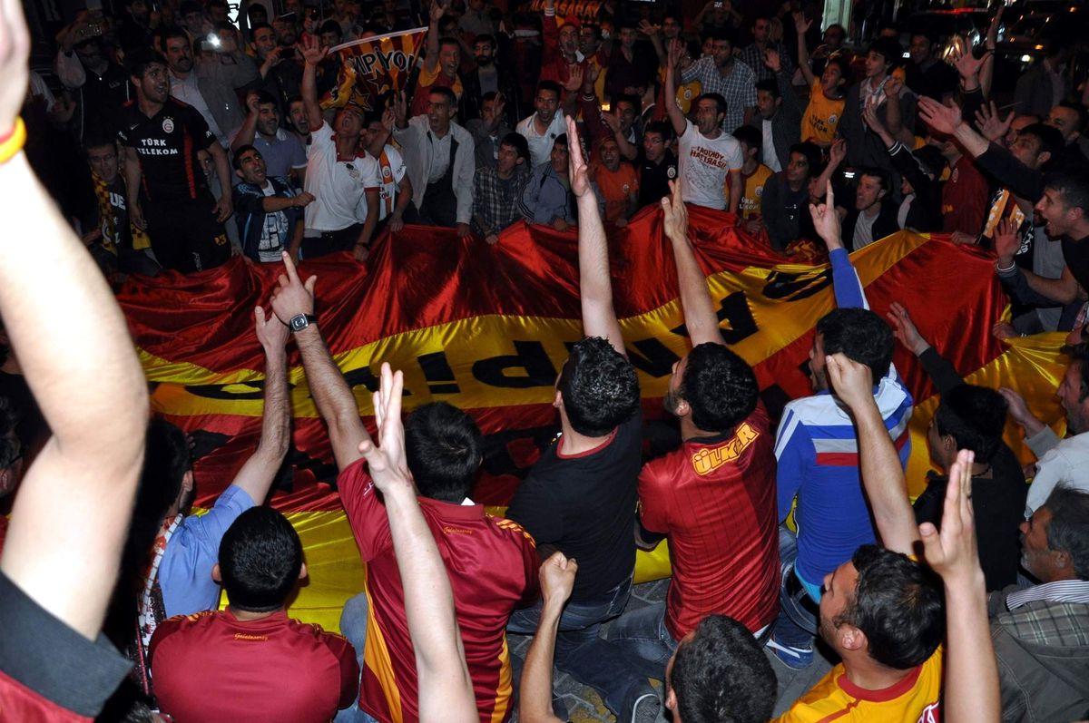 Nevşehir\'de Galatasaray Coşkusu