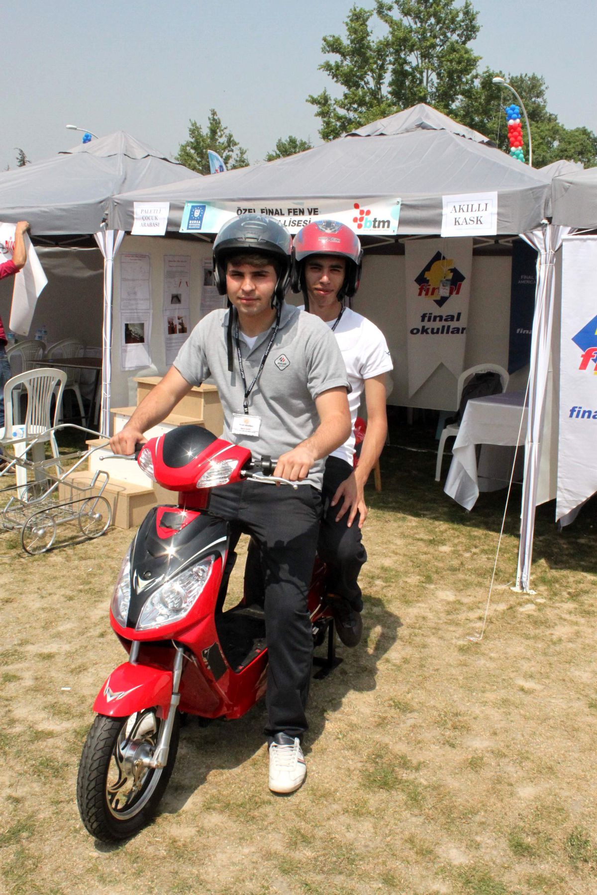(Özel Haber) Kask Takmadan Çalışmayan Motor