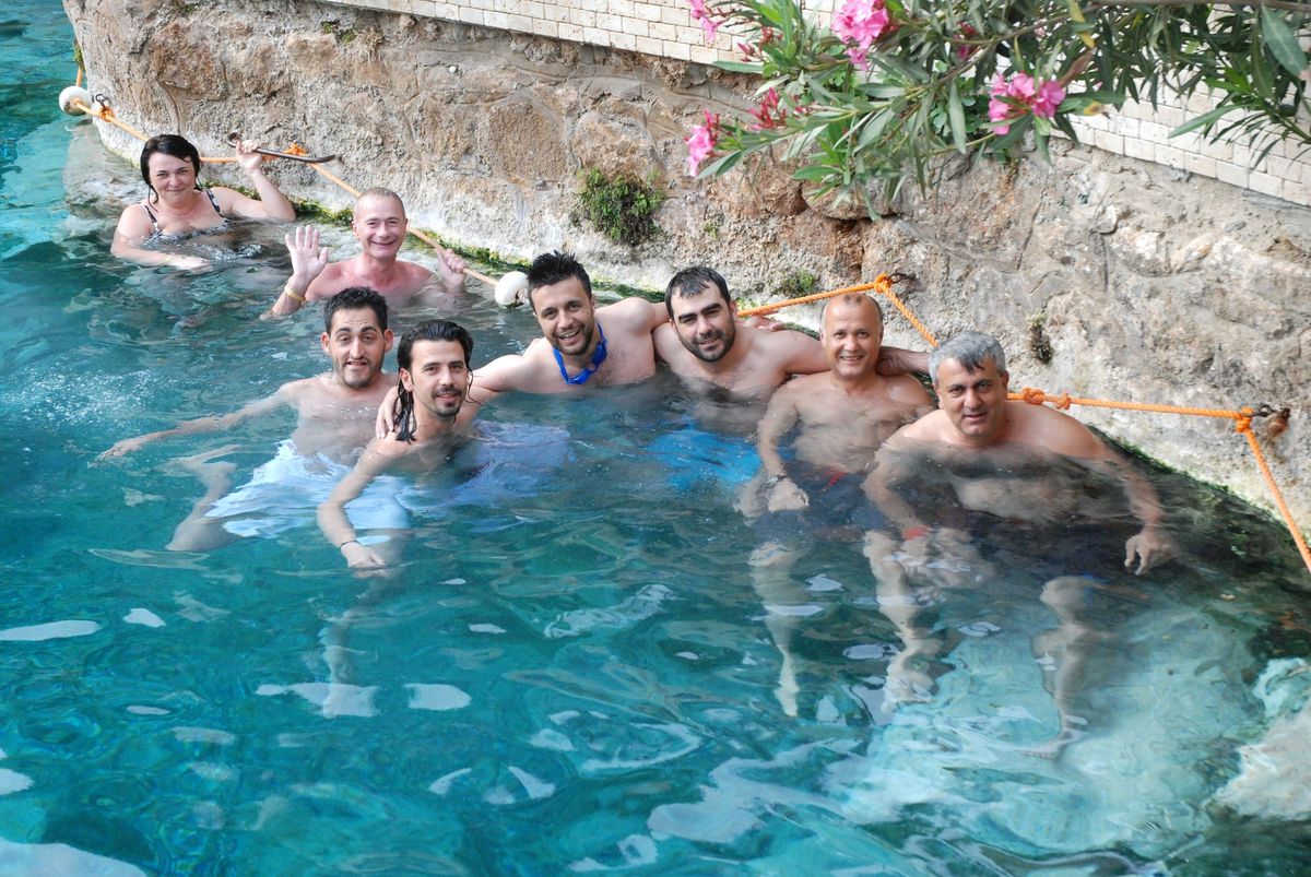 Pamukkale Doldu Taştı