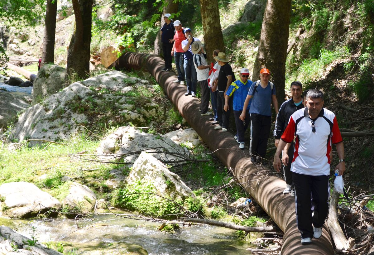 Polis Doğa Yürüyüşüne Çıktı