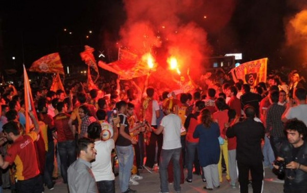 Adana\'da Galatasaray Coşkusu