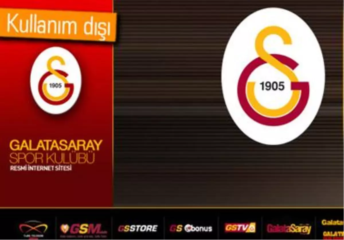 Galatasaray\'ın İnternet Sitesi Çöktü!