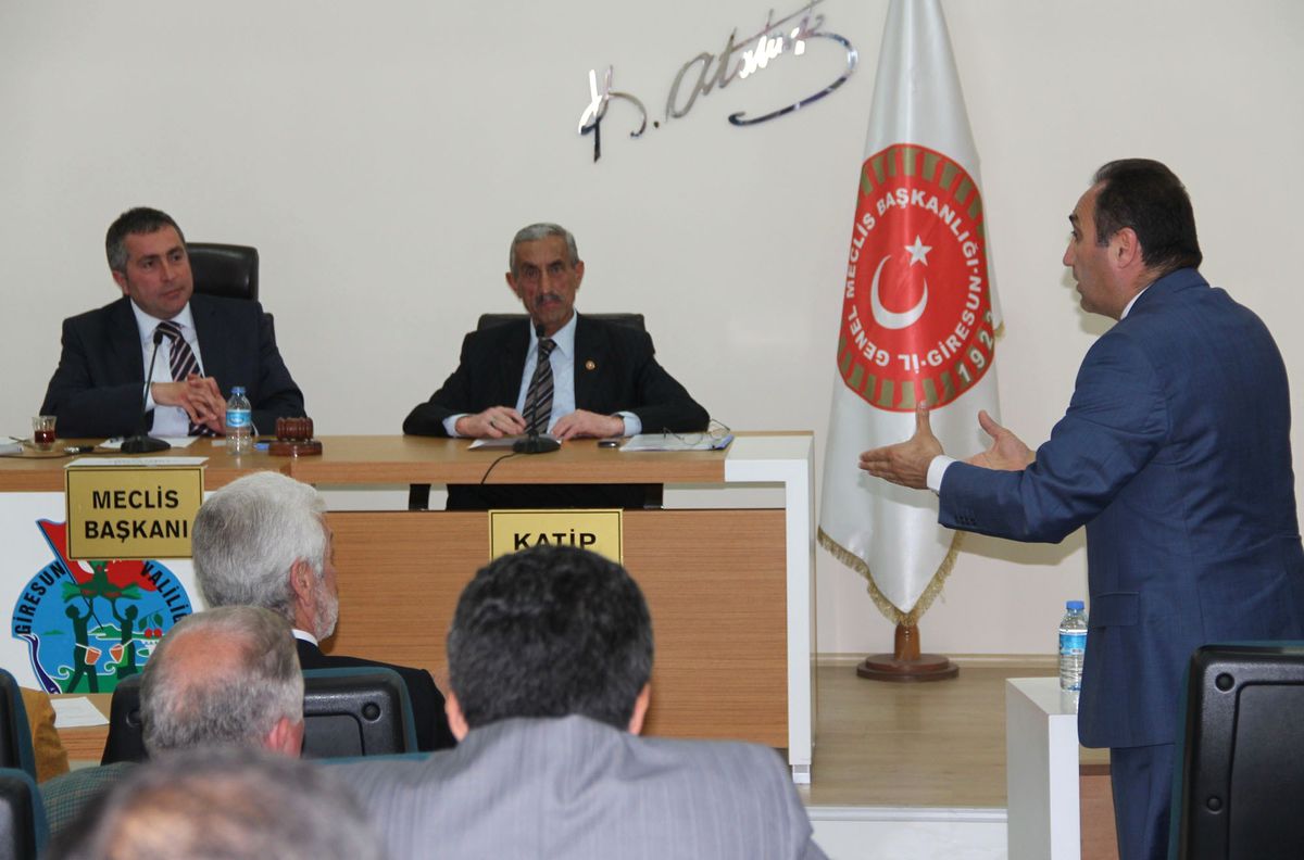 Giresun İl Genel Meclisinde Mayıs Ayı Toplantısında Milda Arazisi Konuşuldu