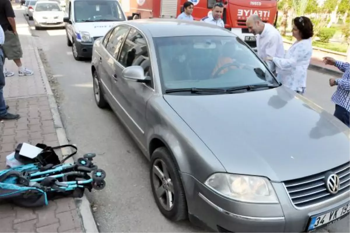 Kapısı Kilitlenen Otomobilde 1 Saat Mahsur Kaldı