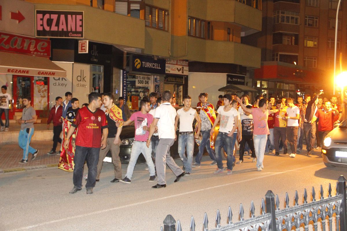Karabük\'te Galatasaray Coşkusu