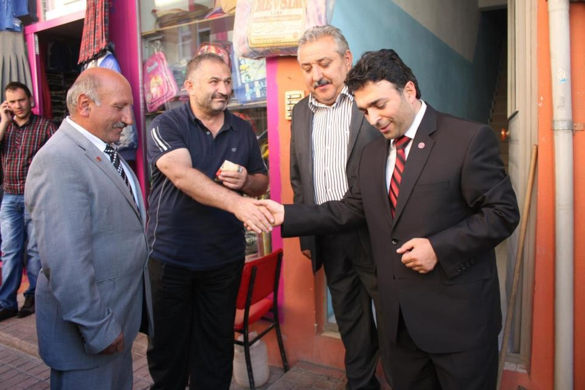 Sp Erzurum İl Başkanı İlçelerde Ziyaretlerde Bulundu