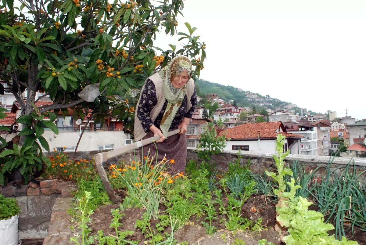 30 Yıldır Terasını Ekip Biçiyor