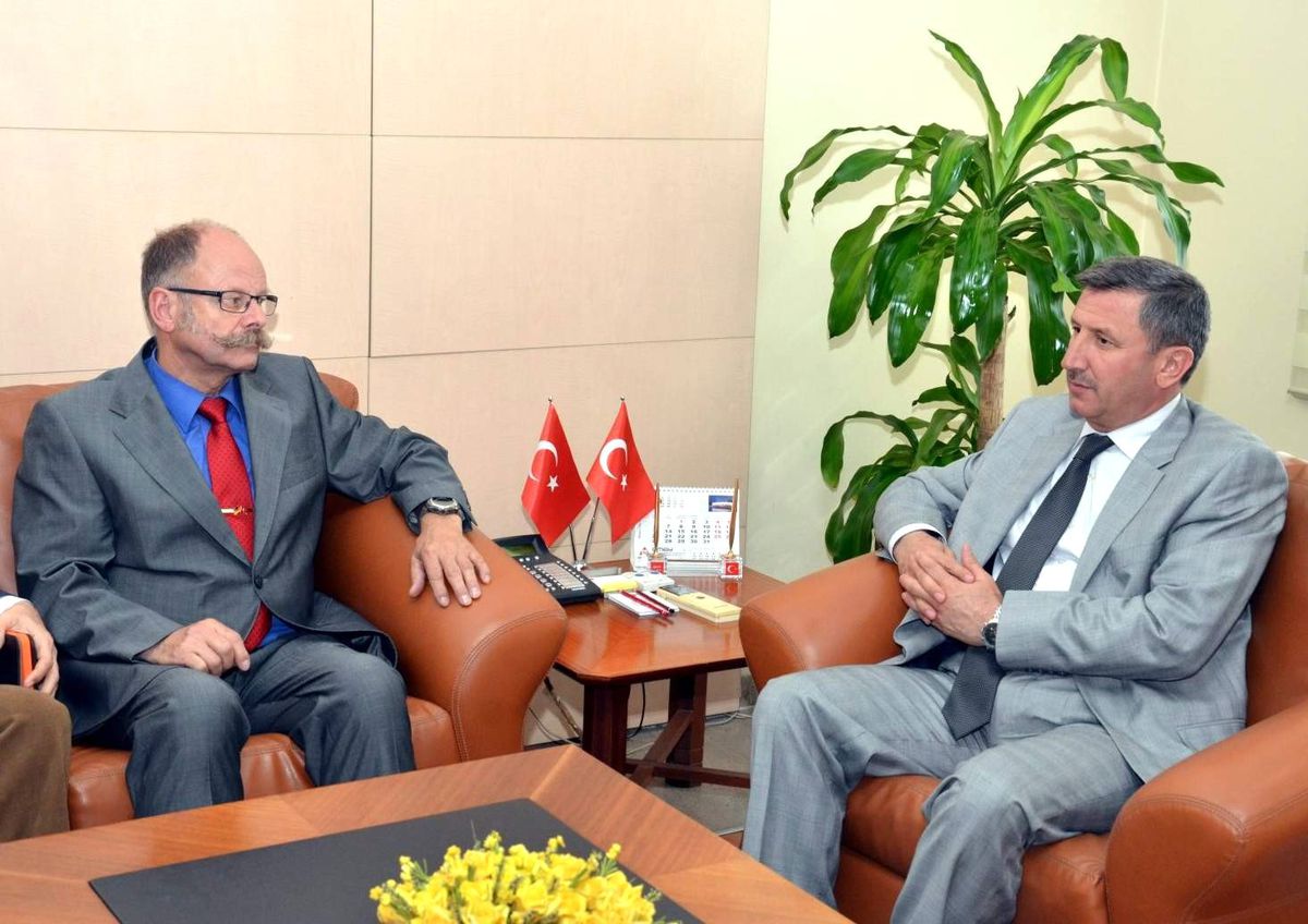 Almanya Ludwigsurg Ipa Başkanı Hanserb Vali Yılmaz\'ı Ziyaret Etti