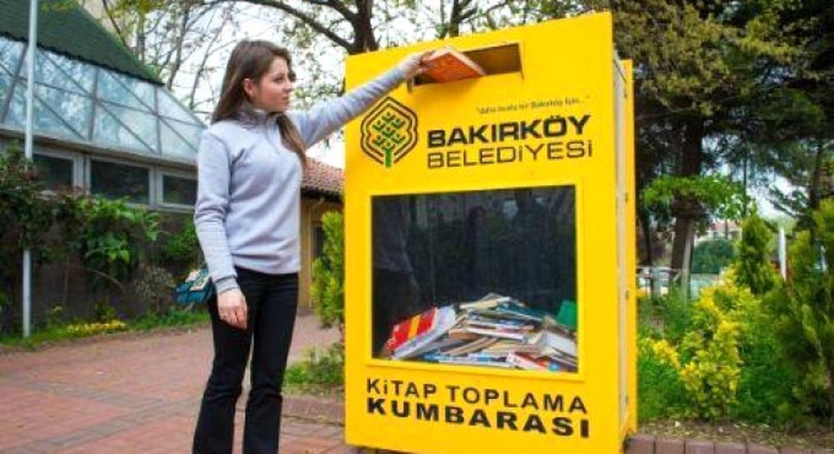 Bakırköylüler Kitap Biriktiriyor