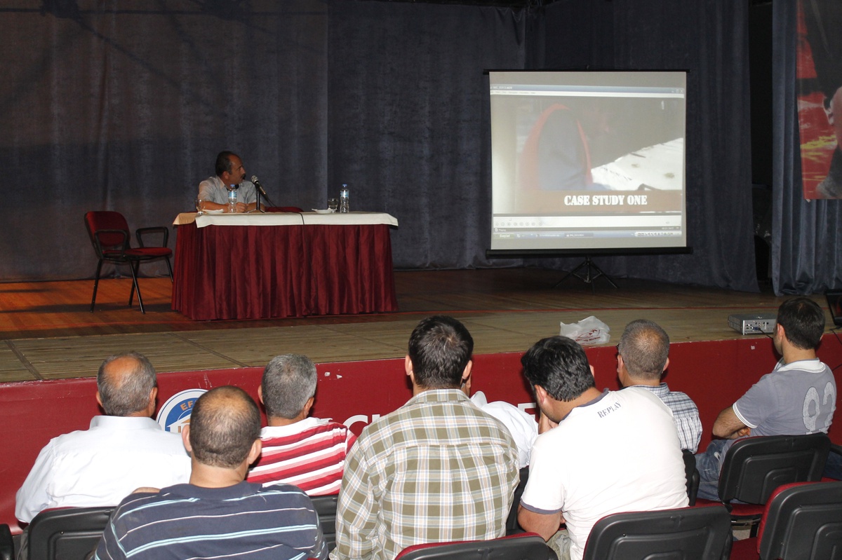 Esnafa İş Sağlığı ve Güvenliği Eğitimi Verildi