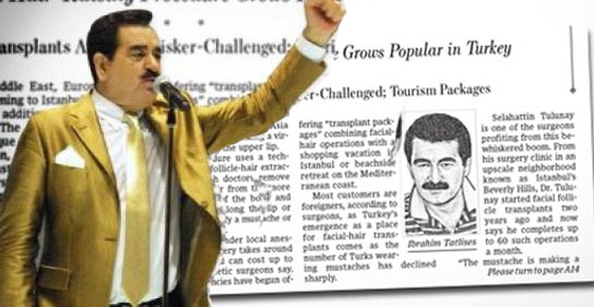 Tatlıses'in Bıyığı ABD'nin Dilinde!