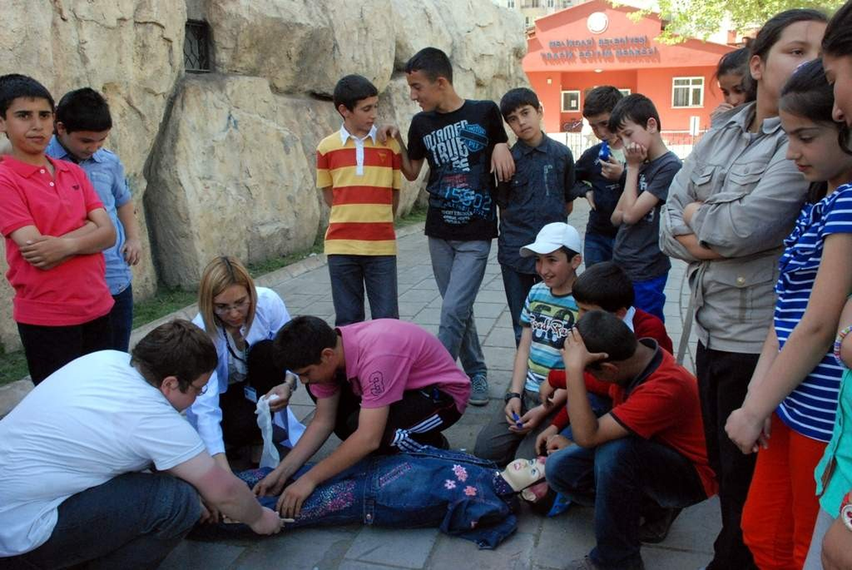 Trafik Parkında Uygulamalı Eğitim