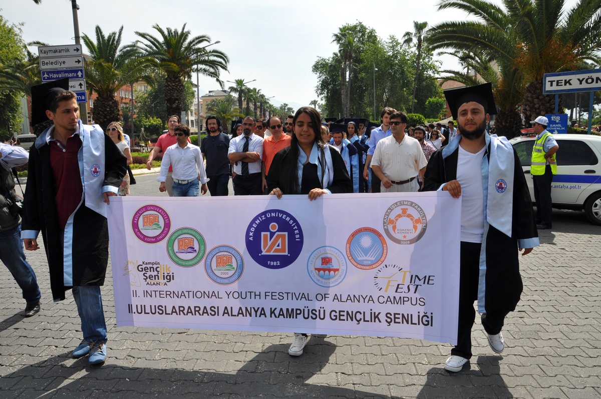 Alanya 2.uluslararası Gençlik Festivali Başladı