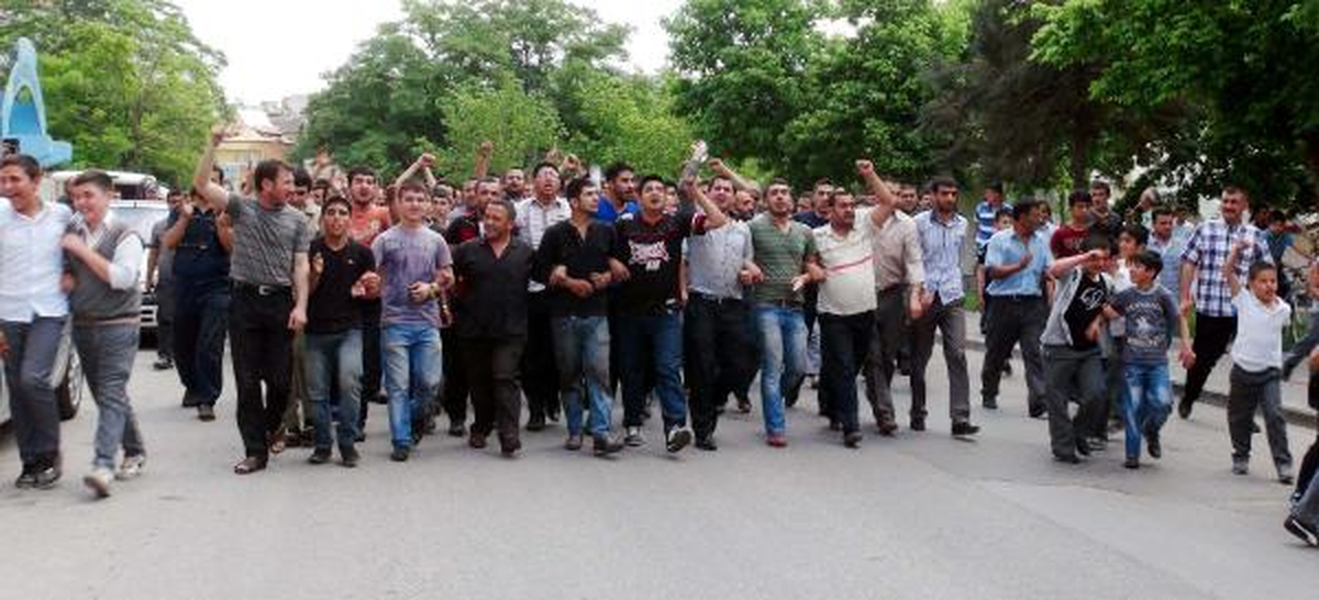 Esnaf ile Polis Arasında Arbede