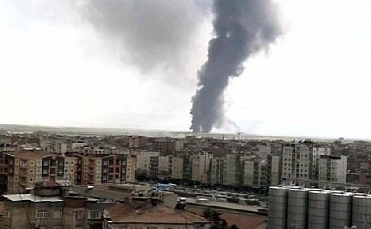 Diyarbakır\'da Korkutan Yangın