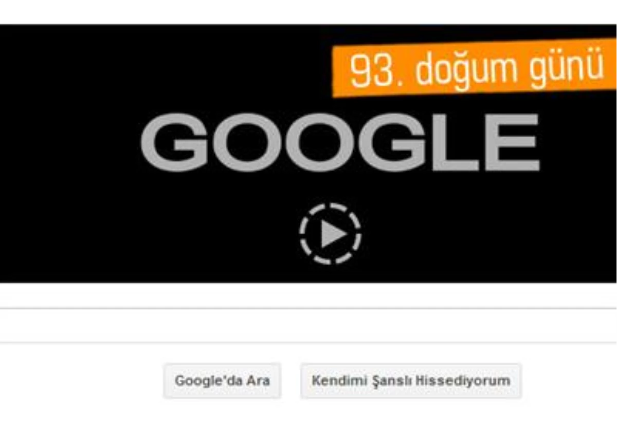 Google, Saul Bass\'ı Unutmadı