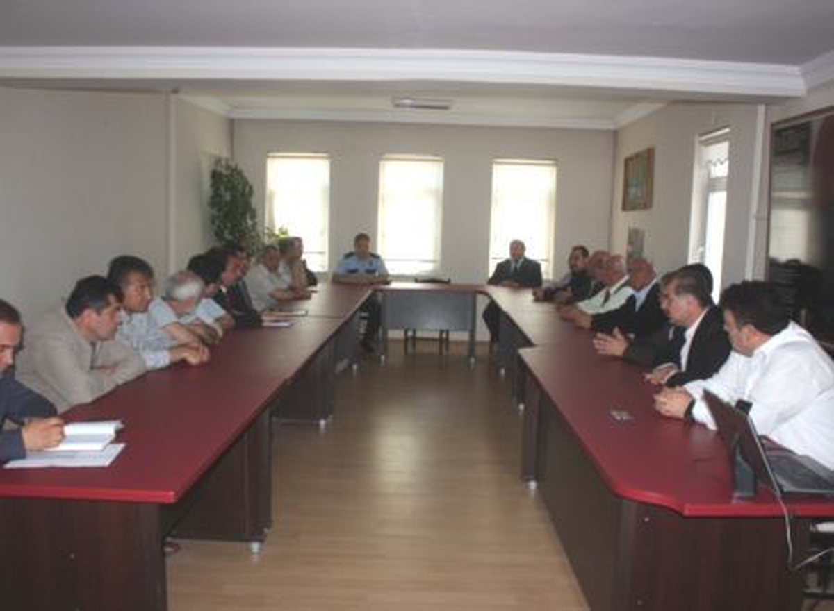 Havza İlçe Güvenlik Danışma Kurulu Toplandı