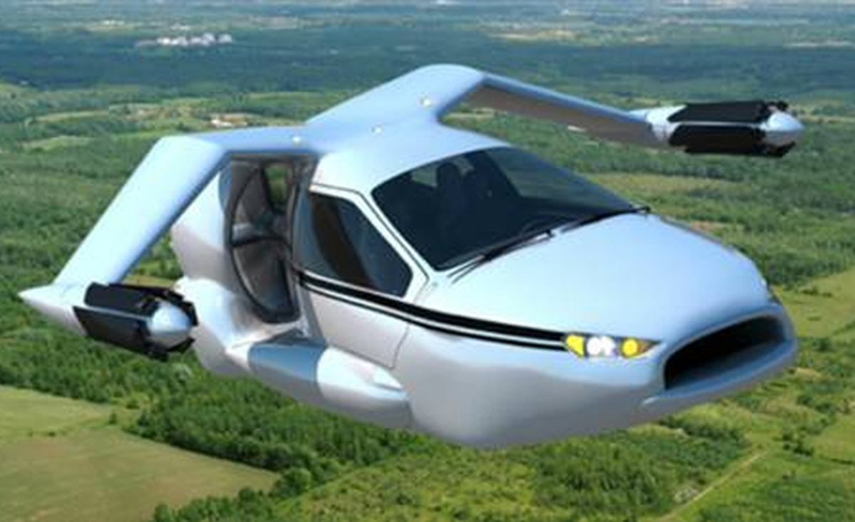 Uçan Otomobilin Tasarımı Yapılıyor