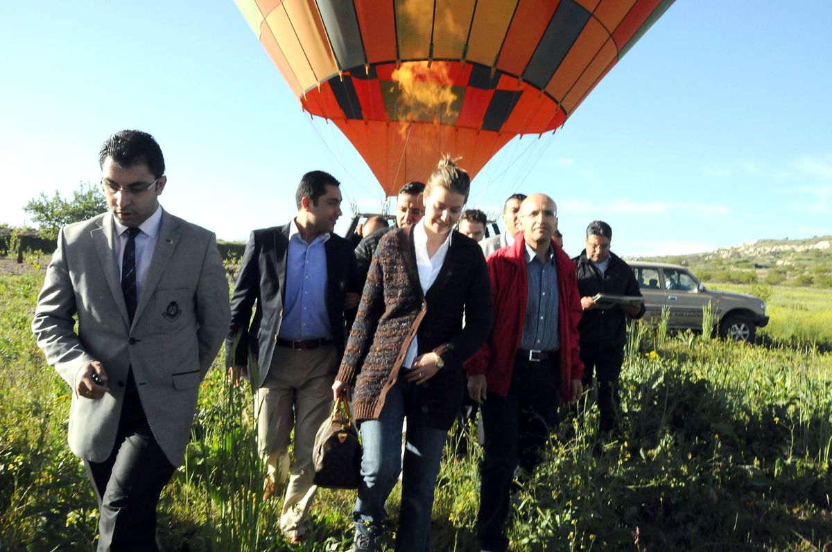 Maliye Bakanı Şimşek, Kapadokya\'da Balon Turu Yaptı