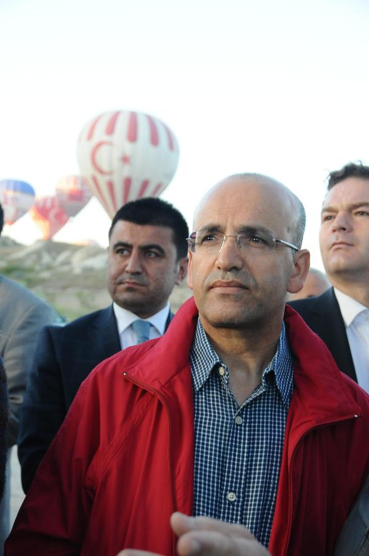 Bakan Şimşek, Kapadokya\'da Balona Bindi