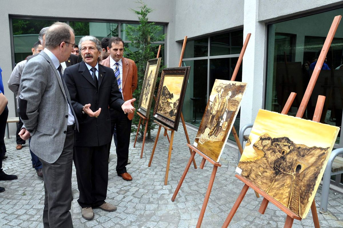 Ressam Mehmet Kılıç, Beü\'de Sergi Açtı
