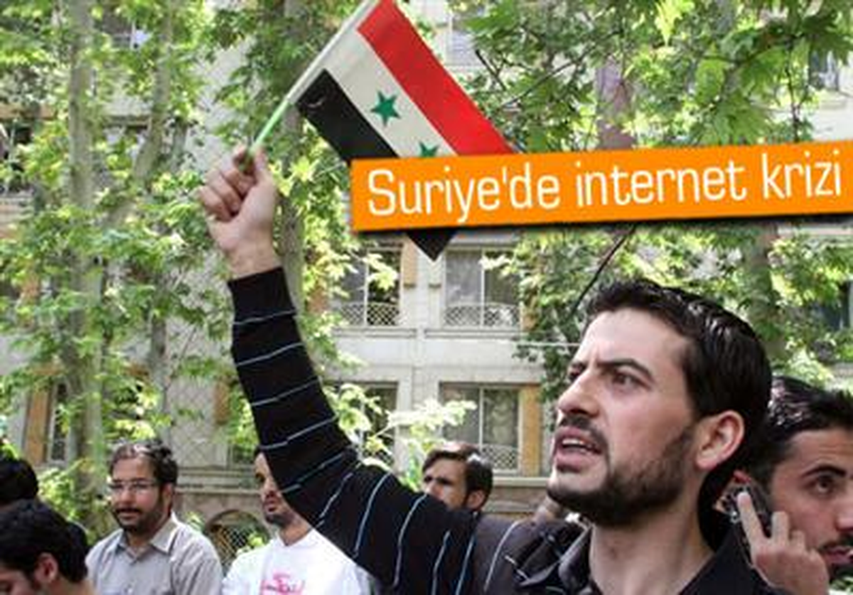 Suriye\'de İnternetin Fişi Çekildi