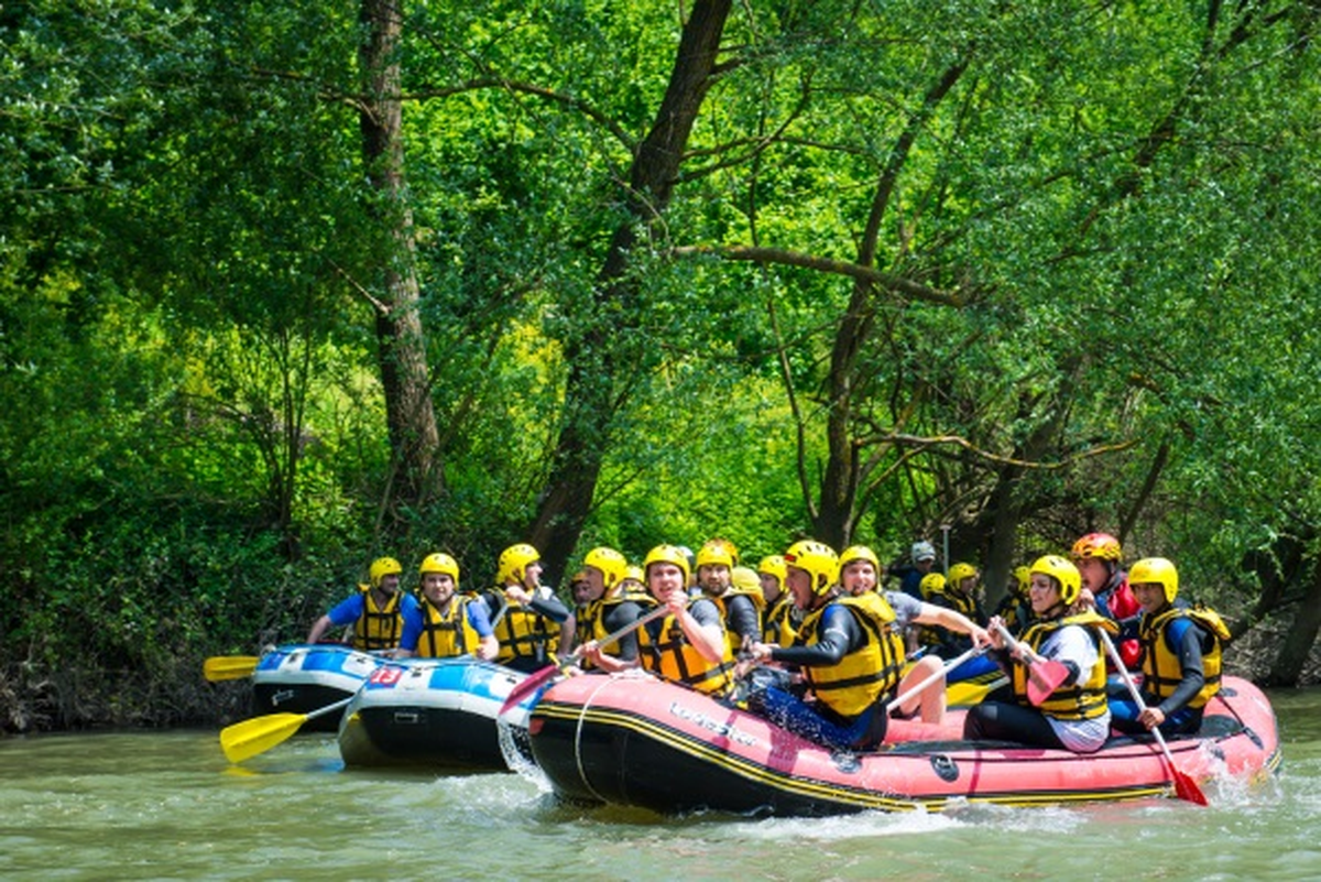 Ulusal Medyanın Düzce\'de Rafting Heyecanı