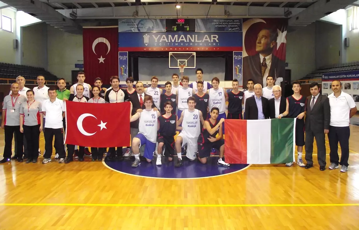 Yamanlar Koleji İtalyan Basketbolcuları Ağırlıyor