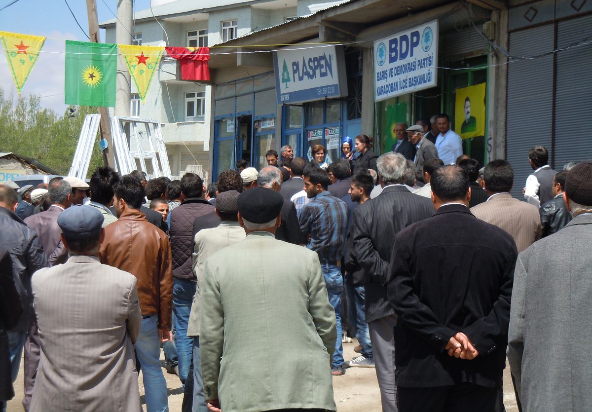 BDP Heyeti Erzurum\'da Çözüm Sürecini Anlattı
