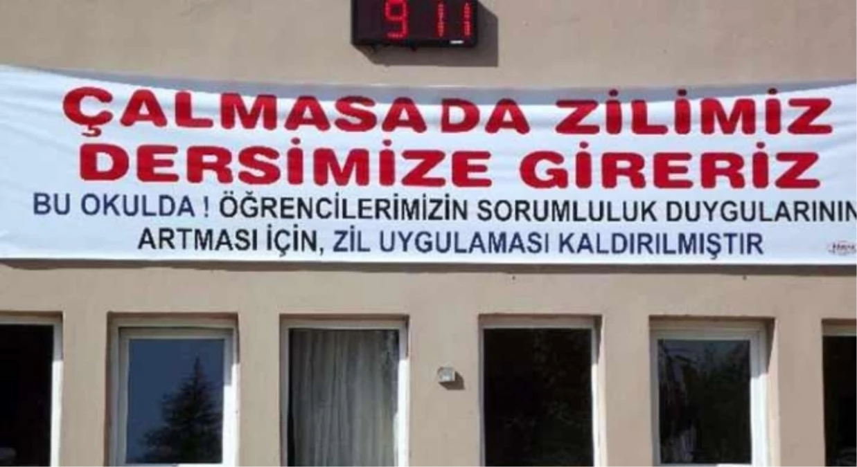 Bu Okulda Zil Sesi Duyamazsınız