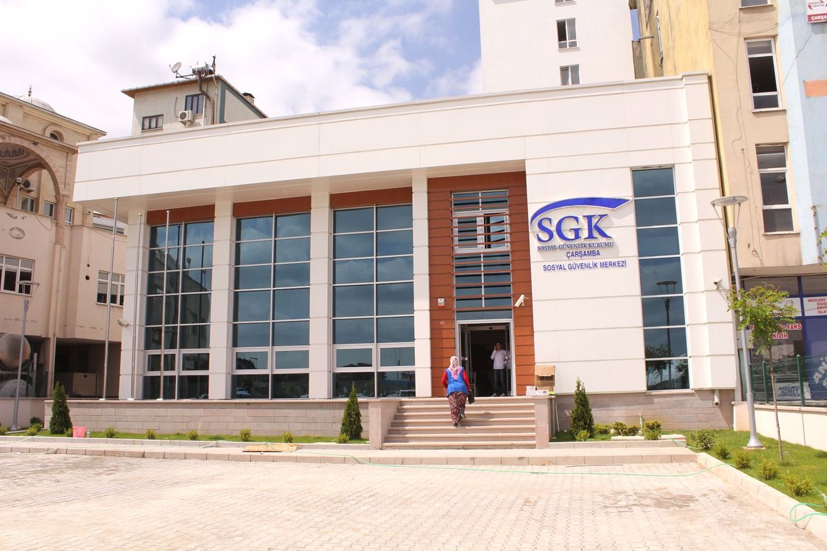 Çarşamba Sgk Yeni Binasında