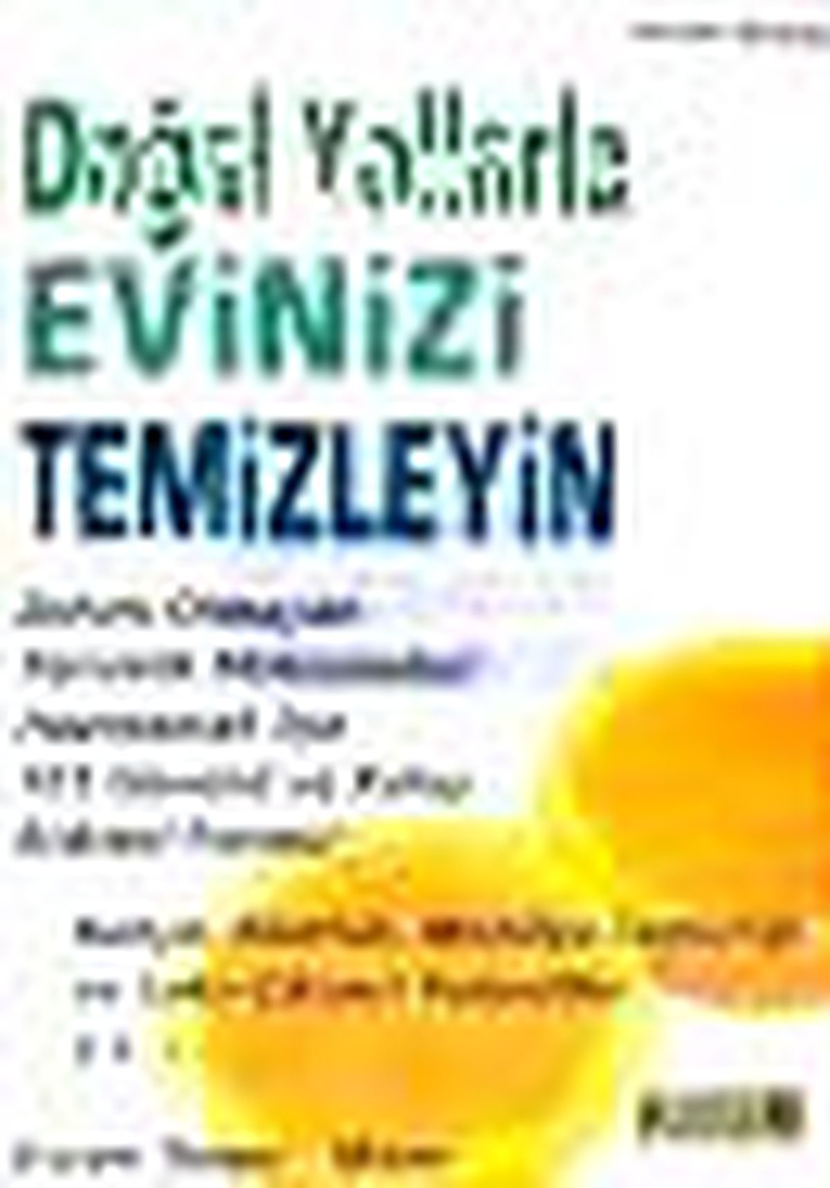Doğal Yollarla Evinizi Temizleyin Kitabı