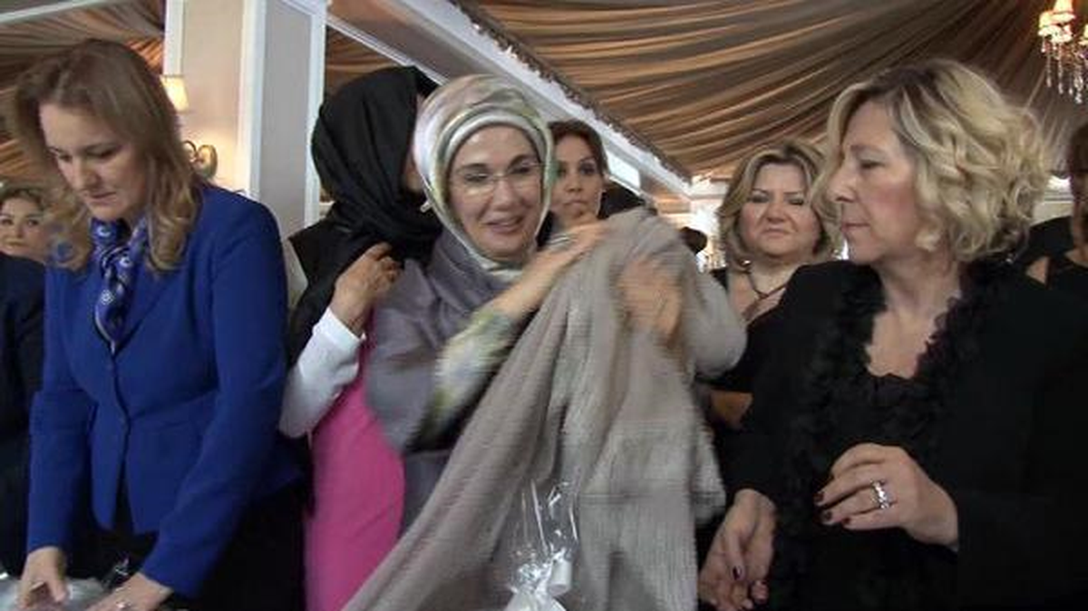 Emine Erdoğan Kermese Katıldı