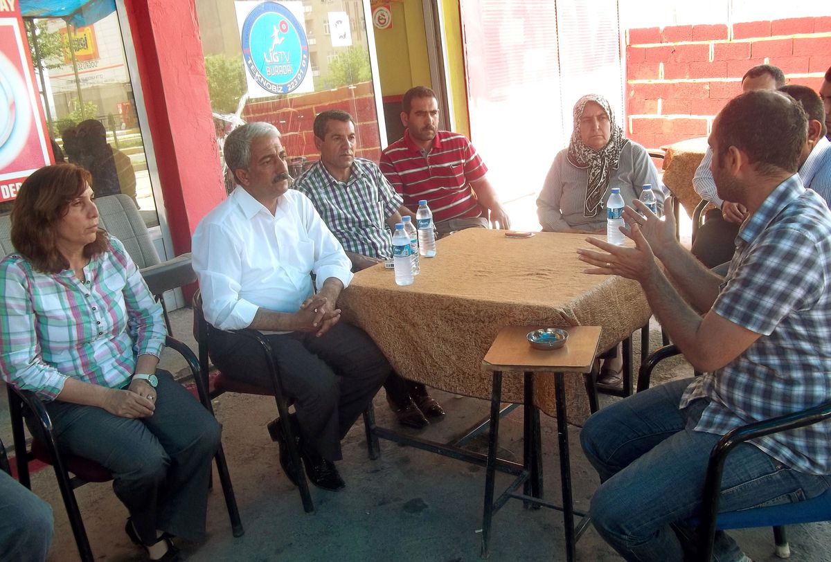 Ergani'de Esnafa Çözüm Süreci Anlatıldı