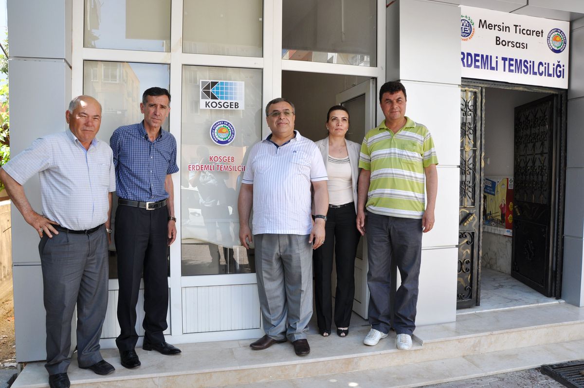 ETSO Erdemli\'ye KOSGEB Temsilciliği Açtı