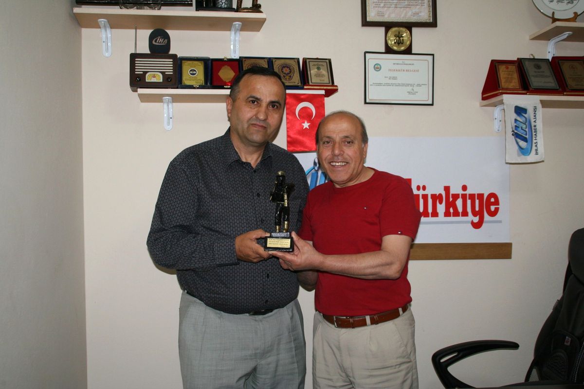 Gmis Genel Mali Sekreteri Muharrem Sarıçam'dan İha'ya Ziyaret