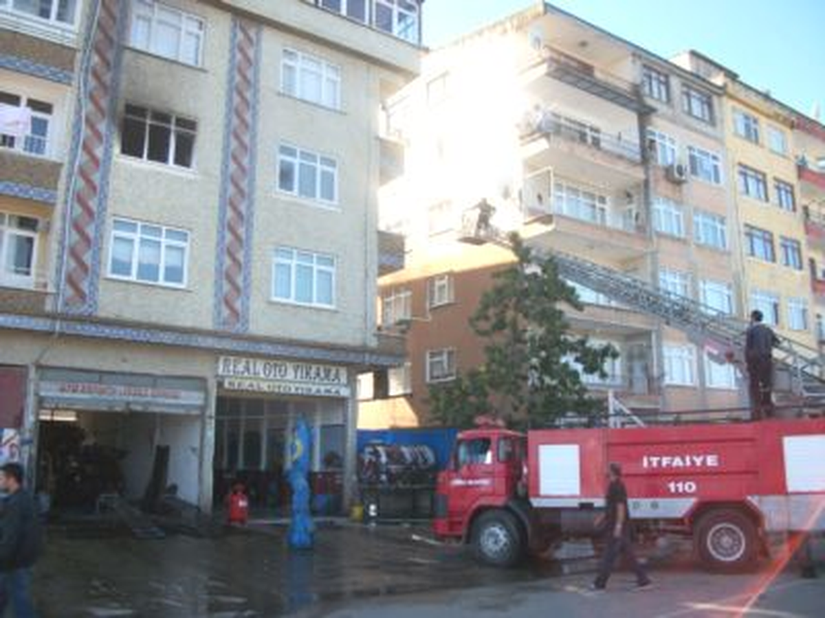 Görele\'de Yangın