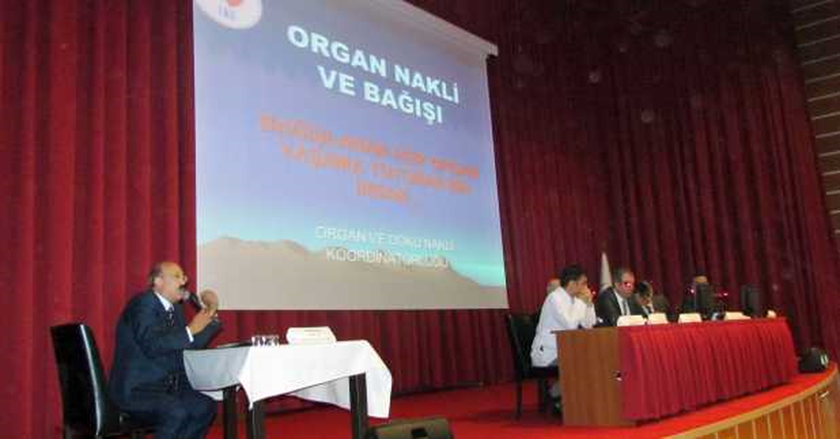 Iğdır\'da Doku Ve Organ Bağışı Paneli