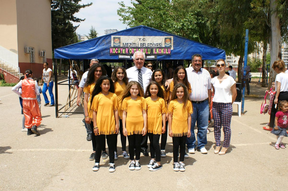 Kocayer Köyü Öğrencileri Mezitli\'de Sergi Açtı