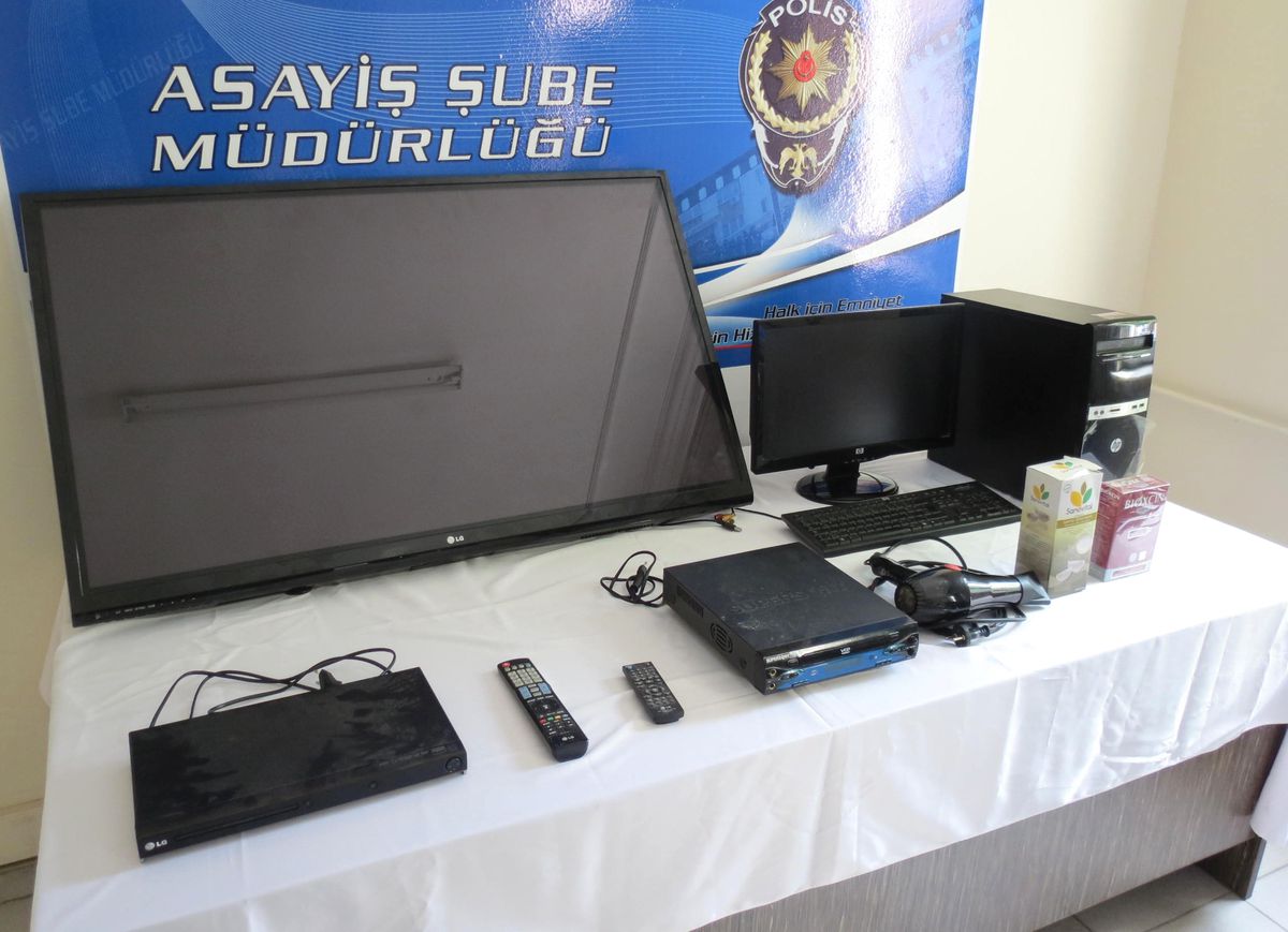 Malatya\'da 3 İş Yerini Soyan Zanlı Yakalandı